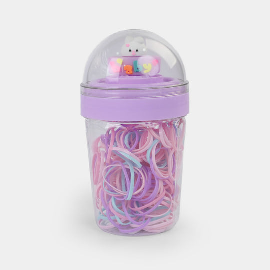 Colorful Hair Rubber Bands Box