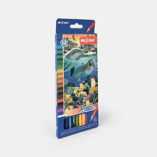 Braden Color Pencils 12PCs For Kids