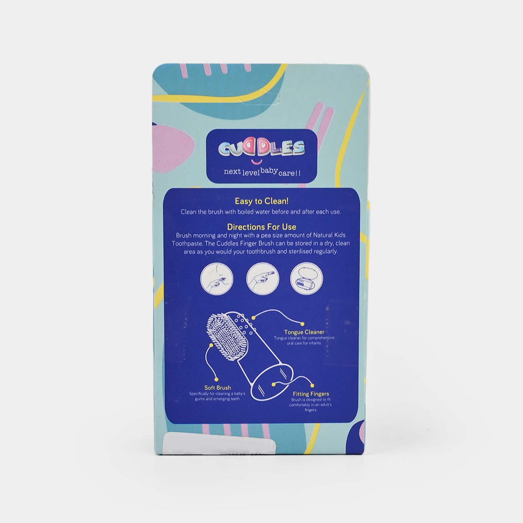 Cuddles Silicone Finger Brush 0M+