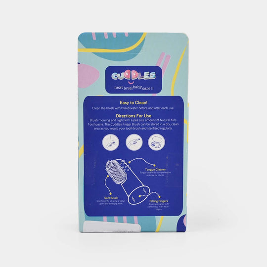 Cuddles Silicone Finger Brush 0M+