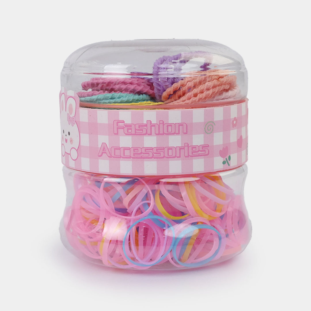 Colorful Hair Rubber Bands Box