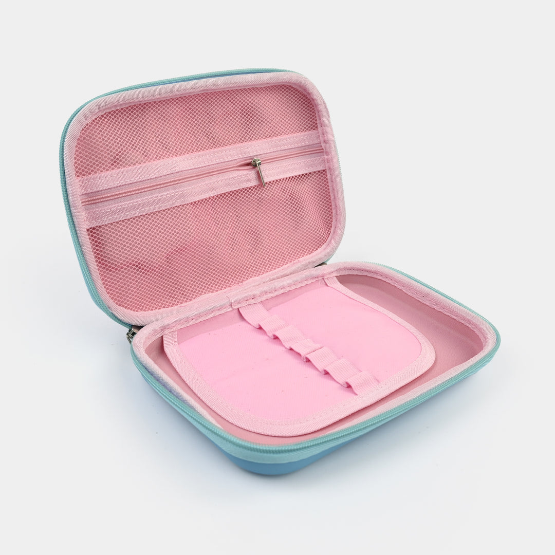 Stationery Pencil Pouch with Built-in Calculator