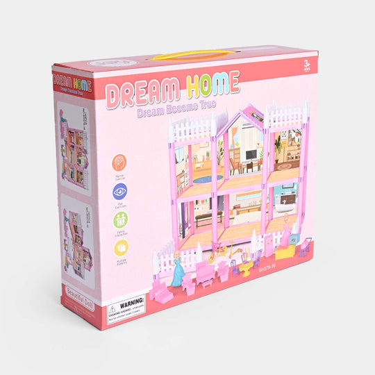 DIY Doll House Play Set | 145PCs