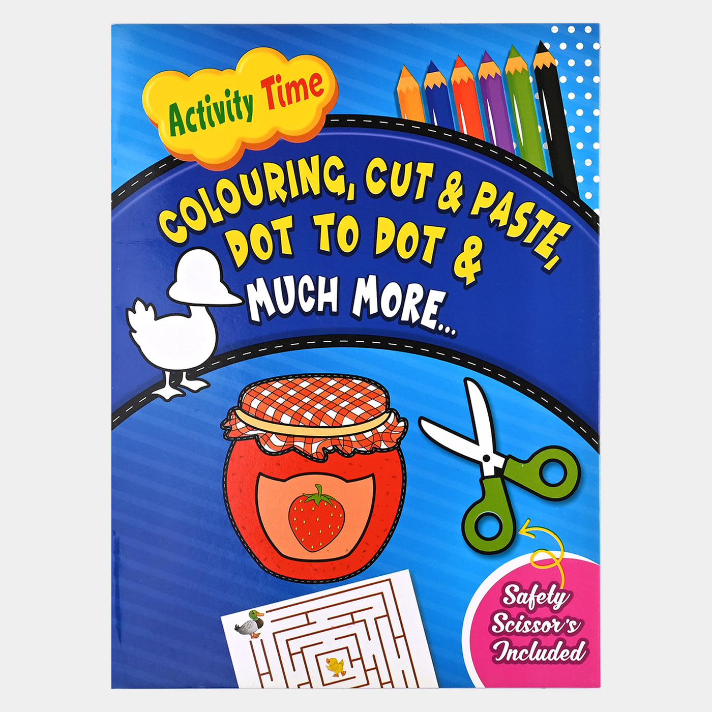 Kids Activity Time Coloring Book