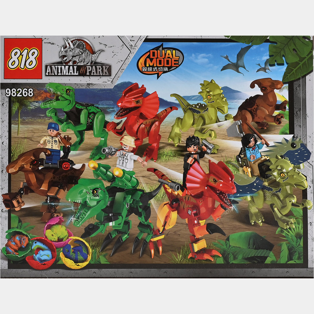 Dinosaur Building Blocks Set For Kids