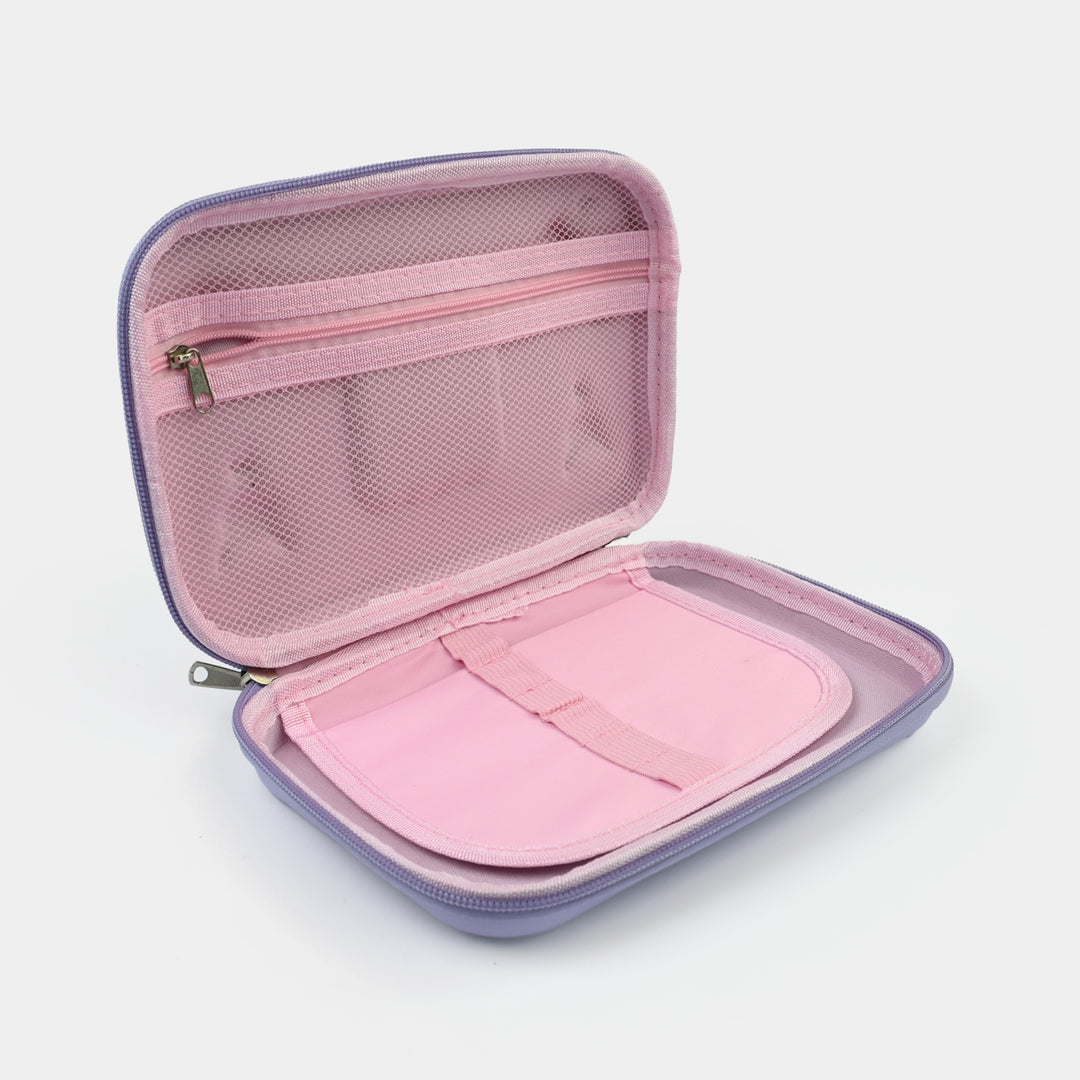 Stationery Pencil Pouch with Built-in Calculator