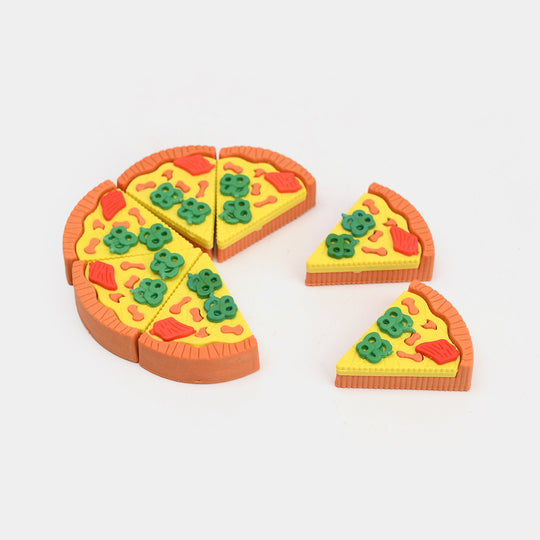 Creative Pizza Eraser for Kids