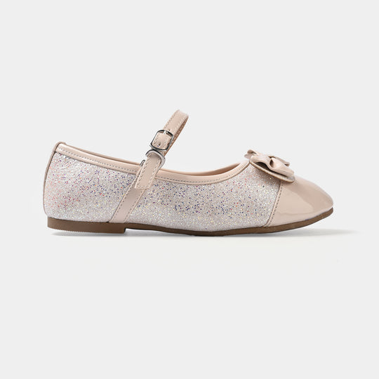 Girls Pumps BS-037-BEIGE