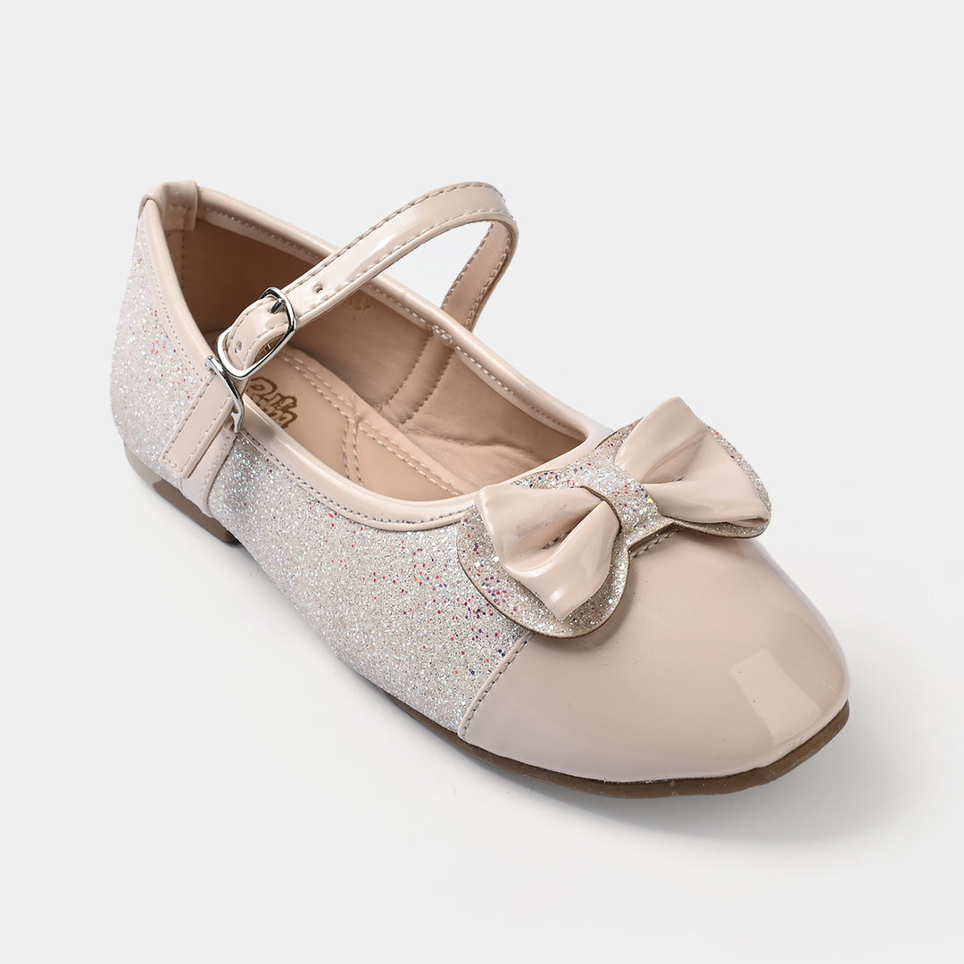 Girls Pumps BS-037-BEIGE