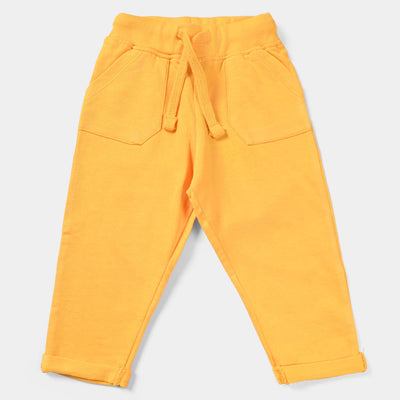 Infant Boys Cotton Terry Sleeping Pyjamas Basic-Citrus