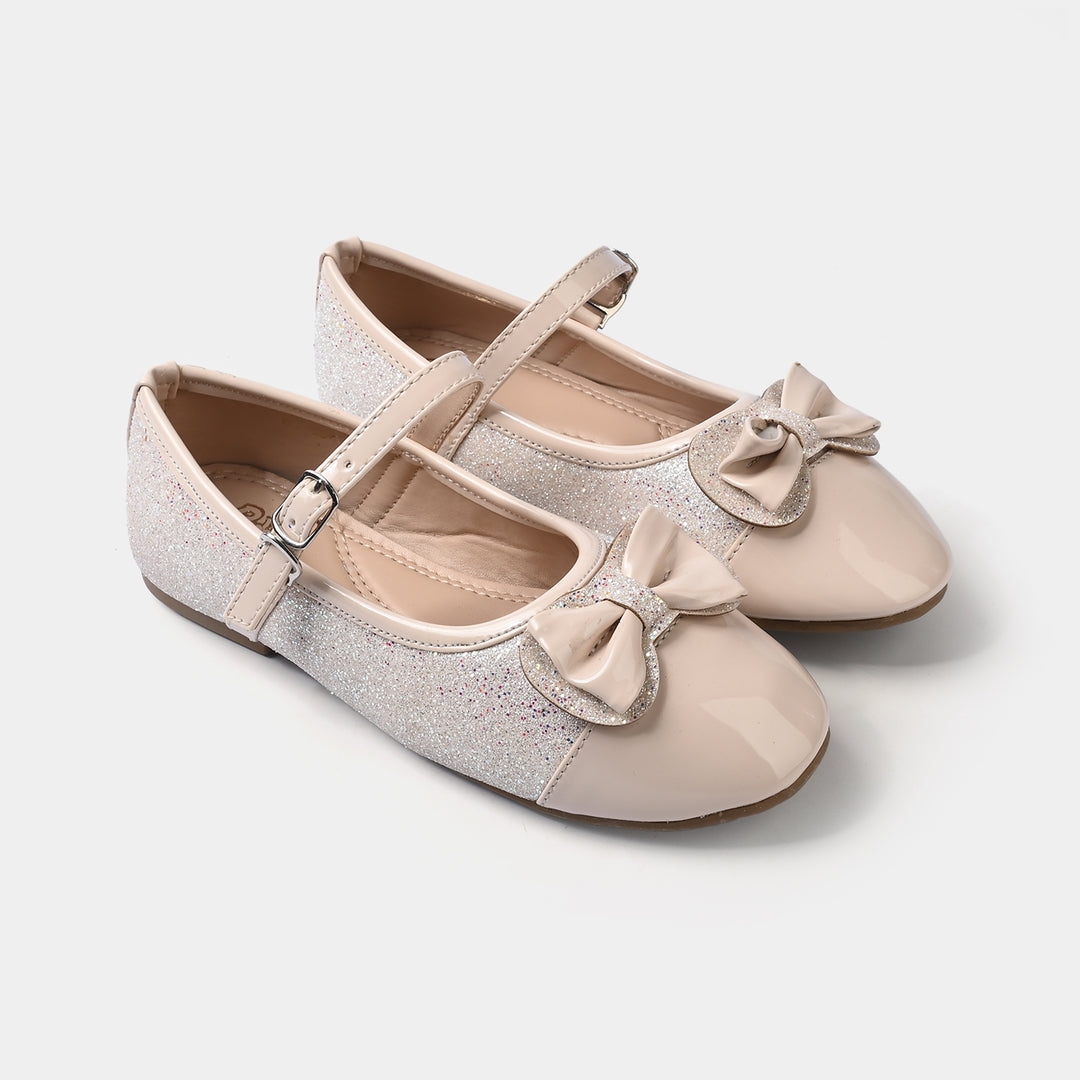 Girls Pumps BS-037-BEIGE