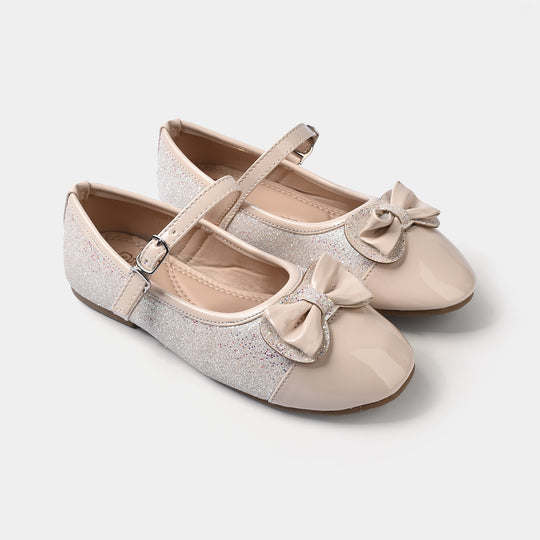 Girls Pumps BS-037-BEIGE