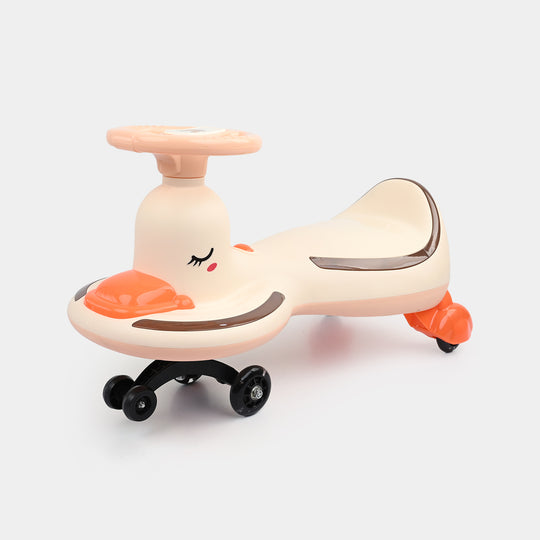 Children Ride on Twisting Auto Car