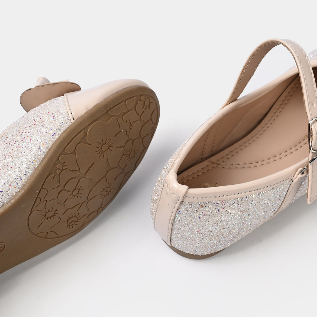 Girls Pumps BS-037-BEIGE