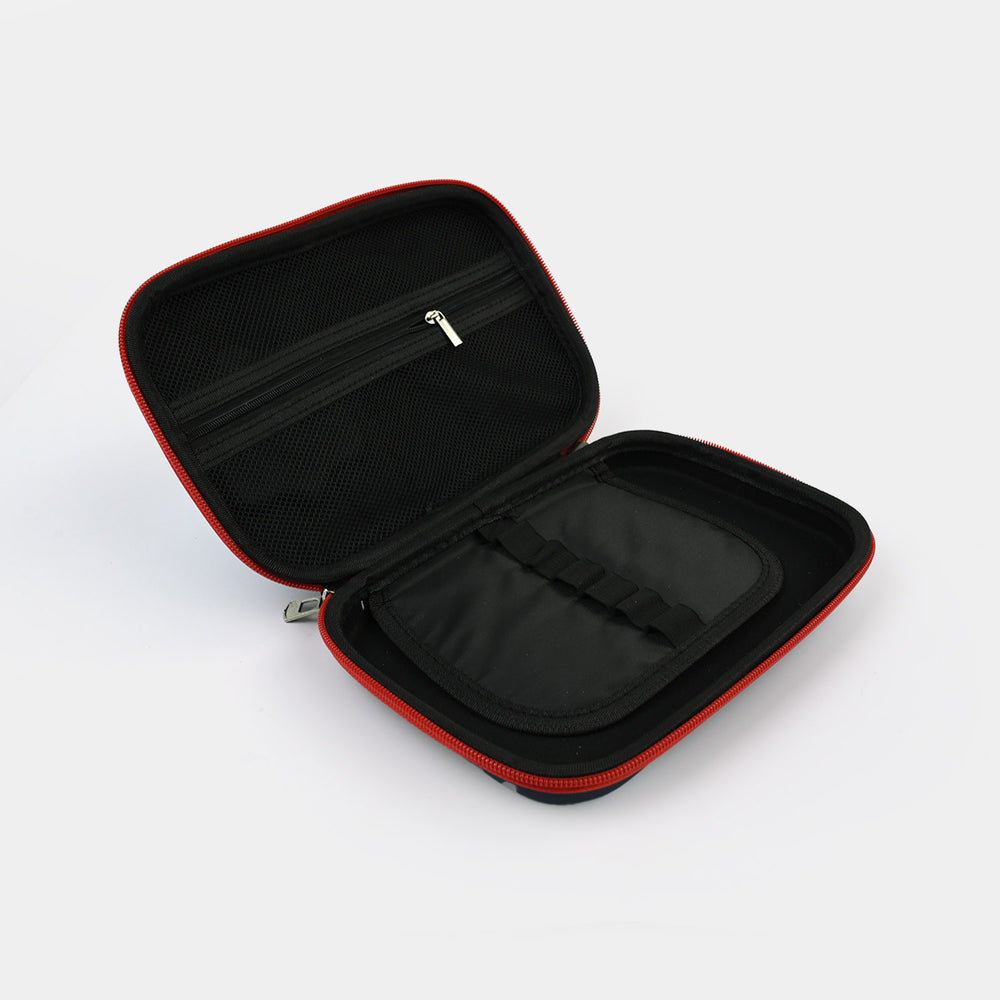 Stationery Pencil Pouch with Built-in Calculator