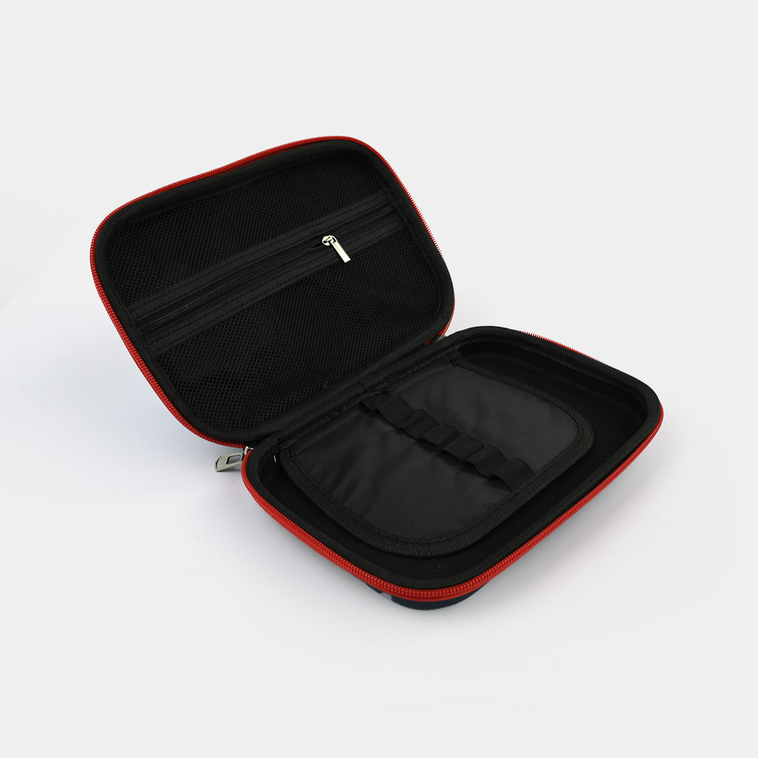 Stationery Pencil Pouch with Built-in Calculator