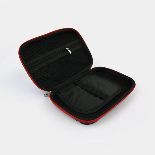 Stationery Pencil Pouch with Built-in Calculator