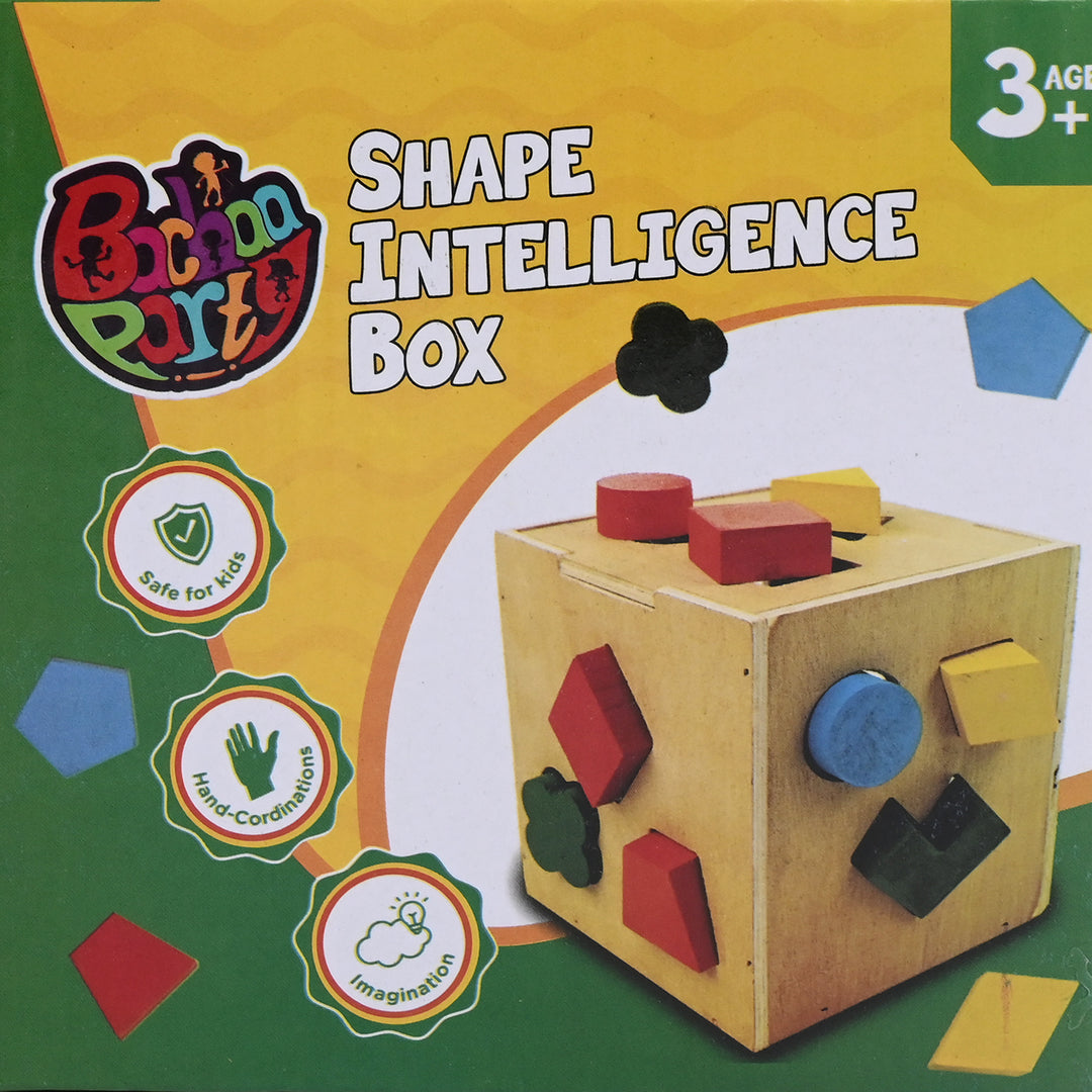Multi Shape Intelligence Box Wooden Set