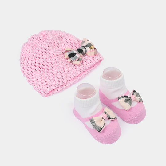 Baby Cap/Hat + Socks Set