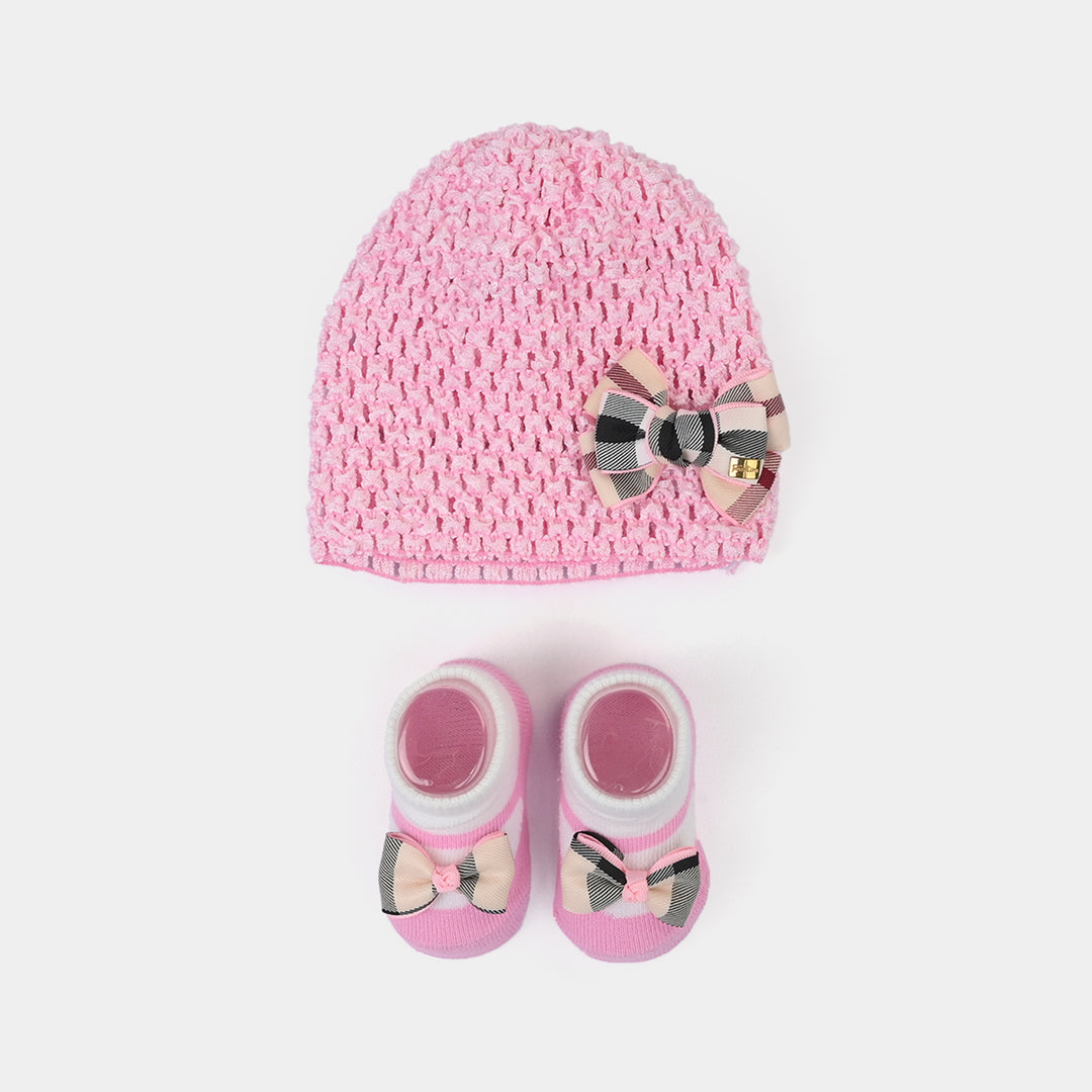 Baby Cap/Hat + Socks Set