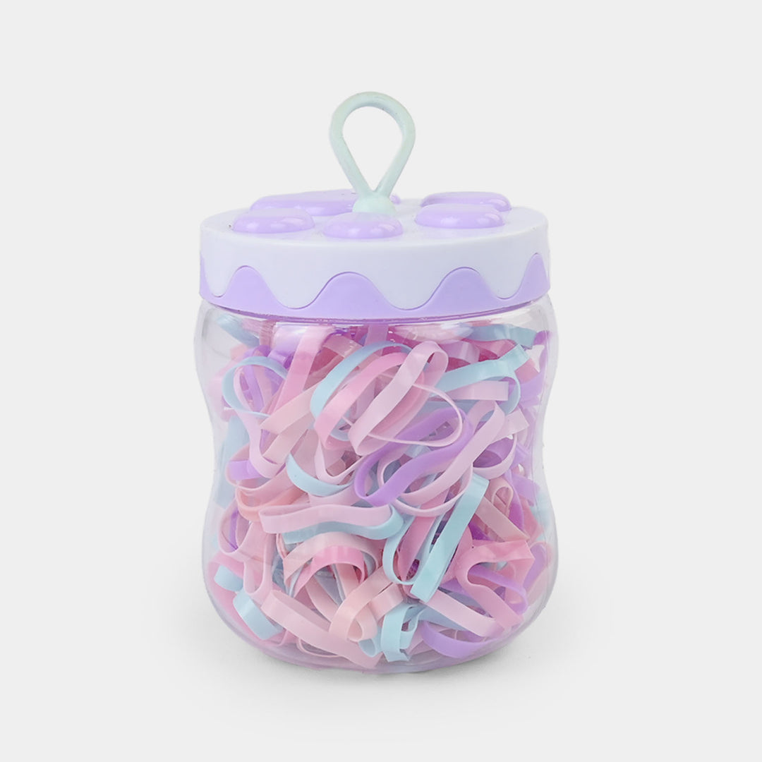 Colorful Hair Rubber Bands Box