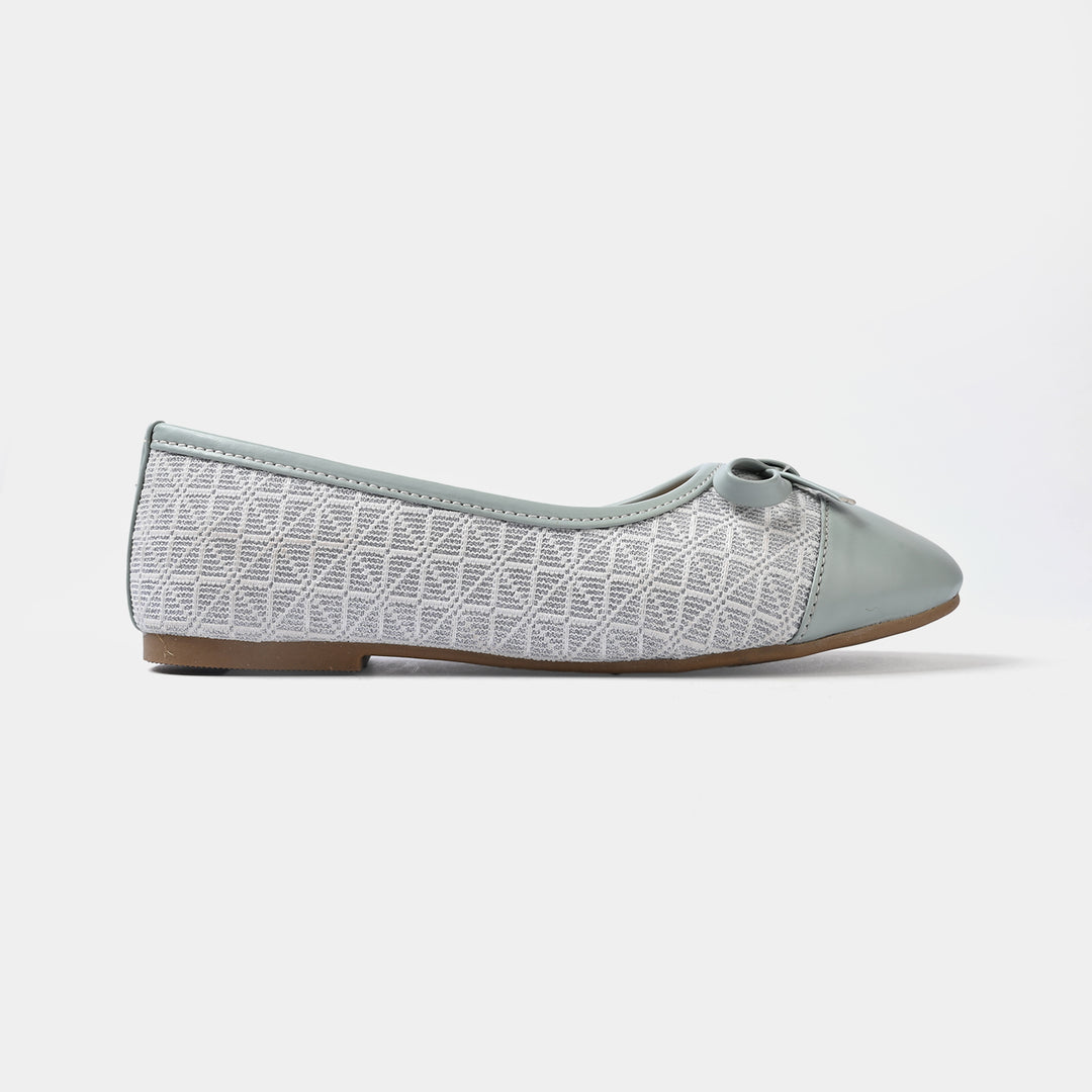 Girls Pumps BS-035-Sea Green