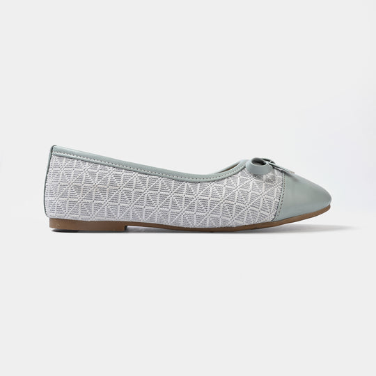 Girls Pumps BS-035-Sea Green