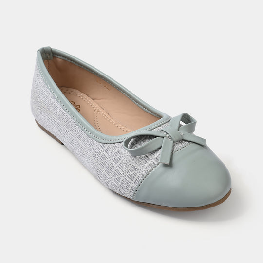 Girls Pumps BS-035-Sea Green