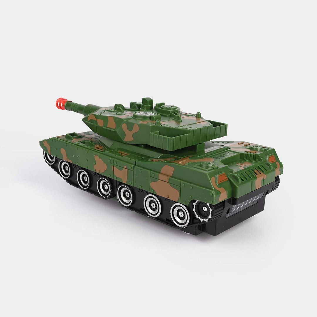 Transformation Combat Tank With Light and Sound