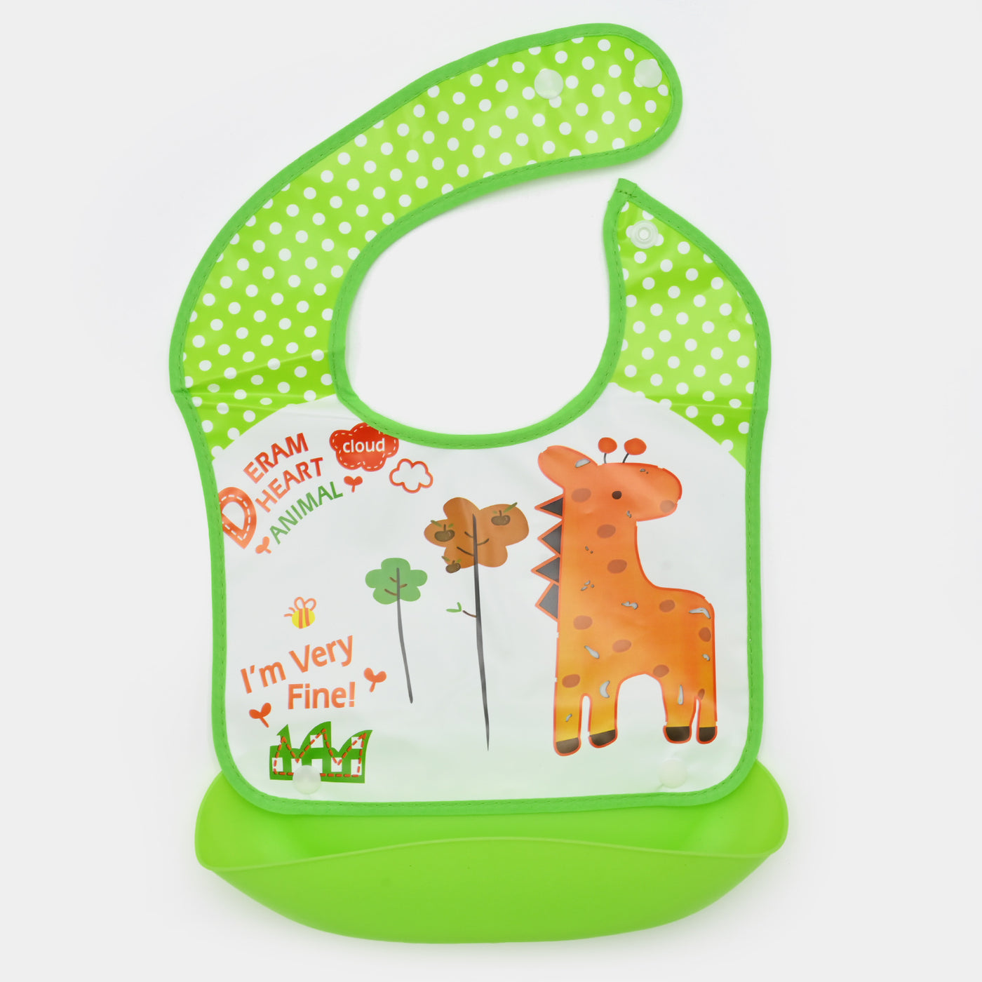 Baby Bib With Food Catcher