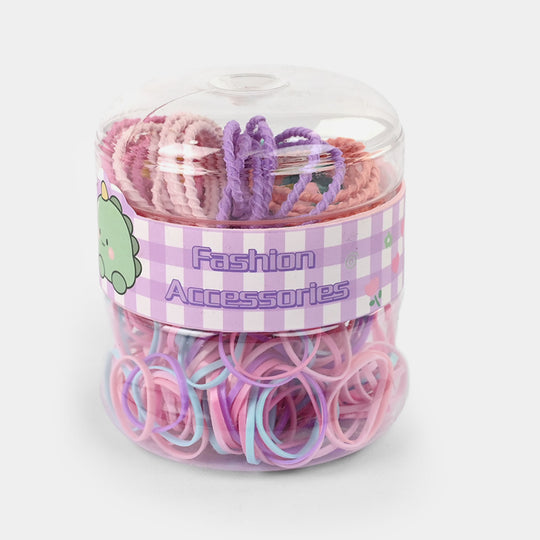 Colorful Hair Rubber Bands Box