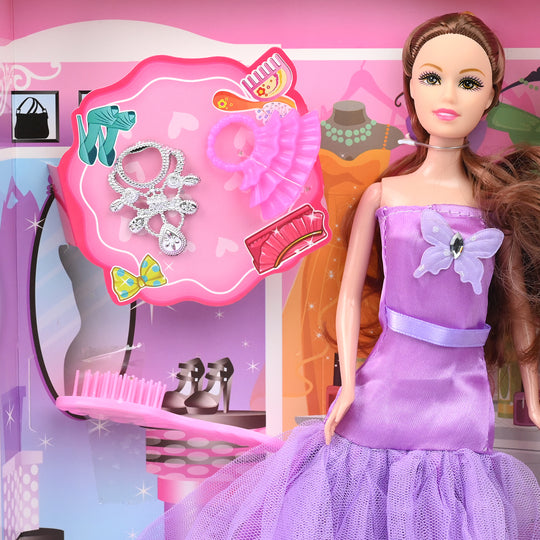Fashion Doll Playset with Accessories