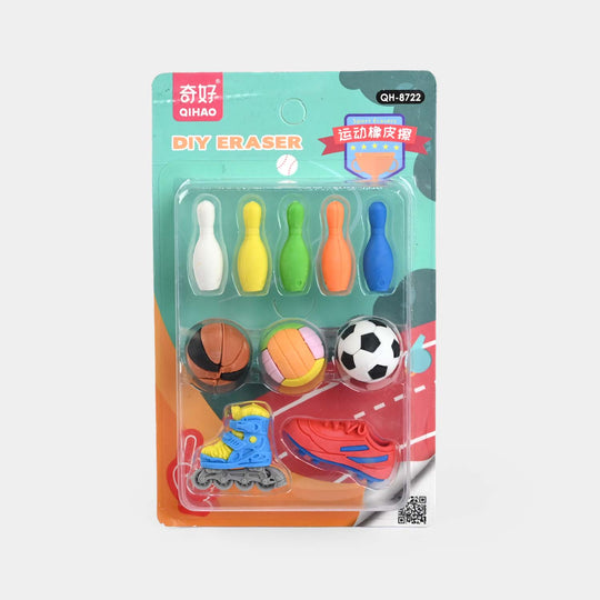 Multi Design Erasers for Kids