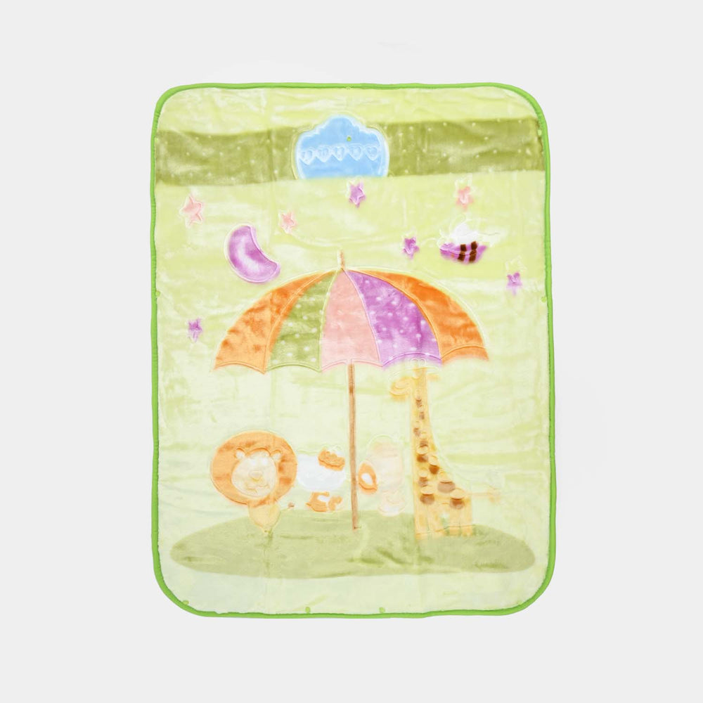 Baby Mora Mink Zipper Plush Blanket