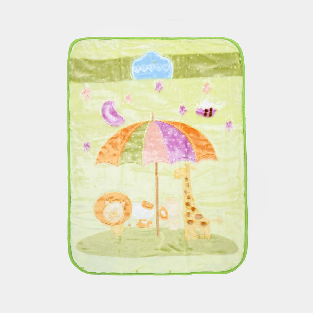 Baby Mora Mink Zipper Plush Blanket