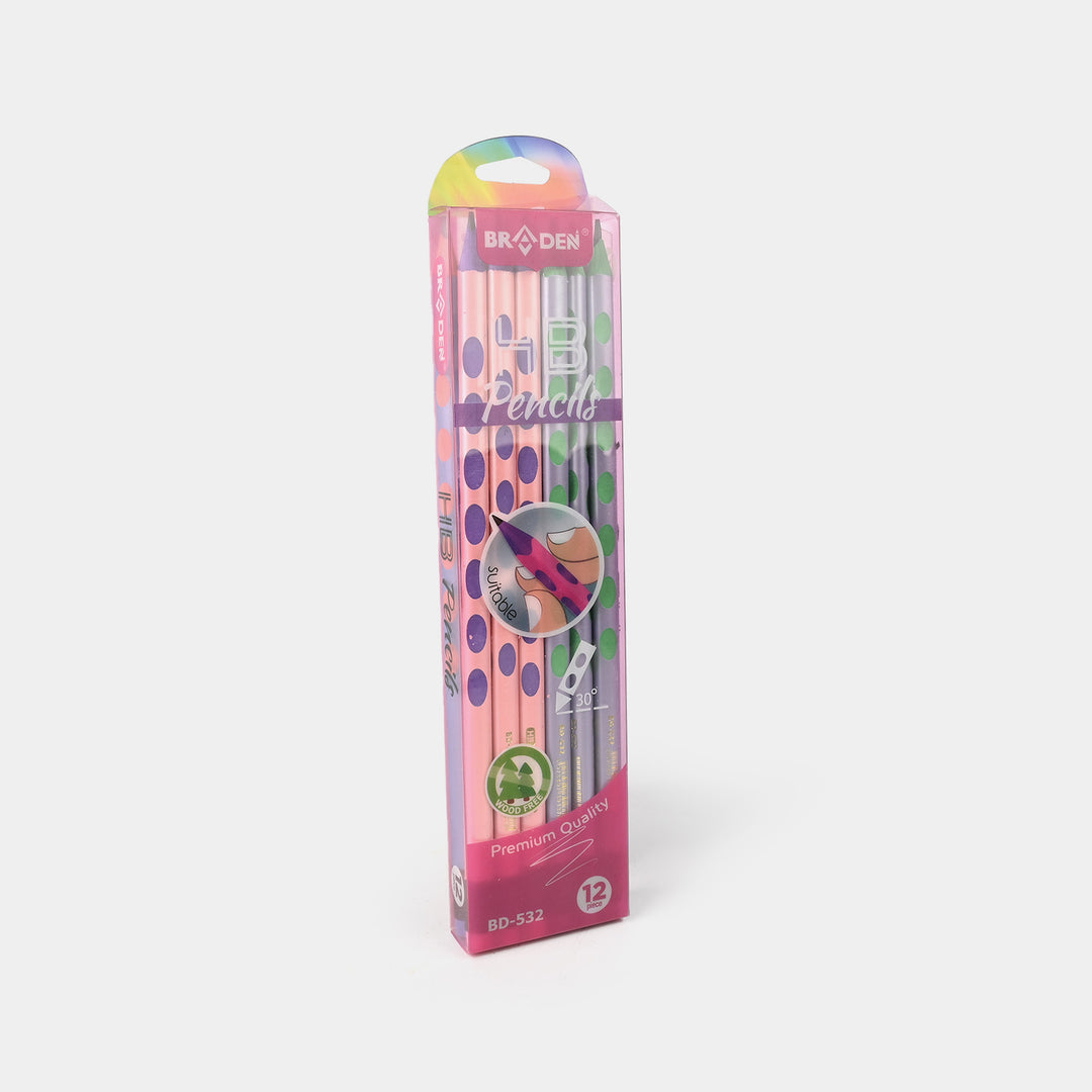 Braden HB Pencils – Pack of 12