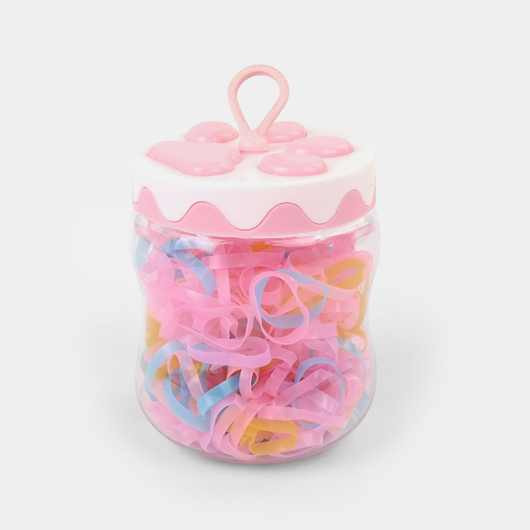 Colorful Hair Rubber Bands Box