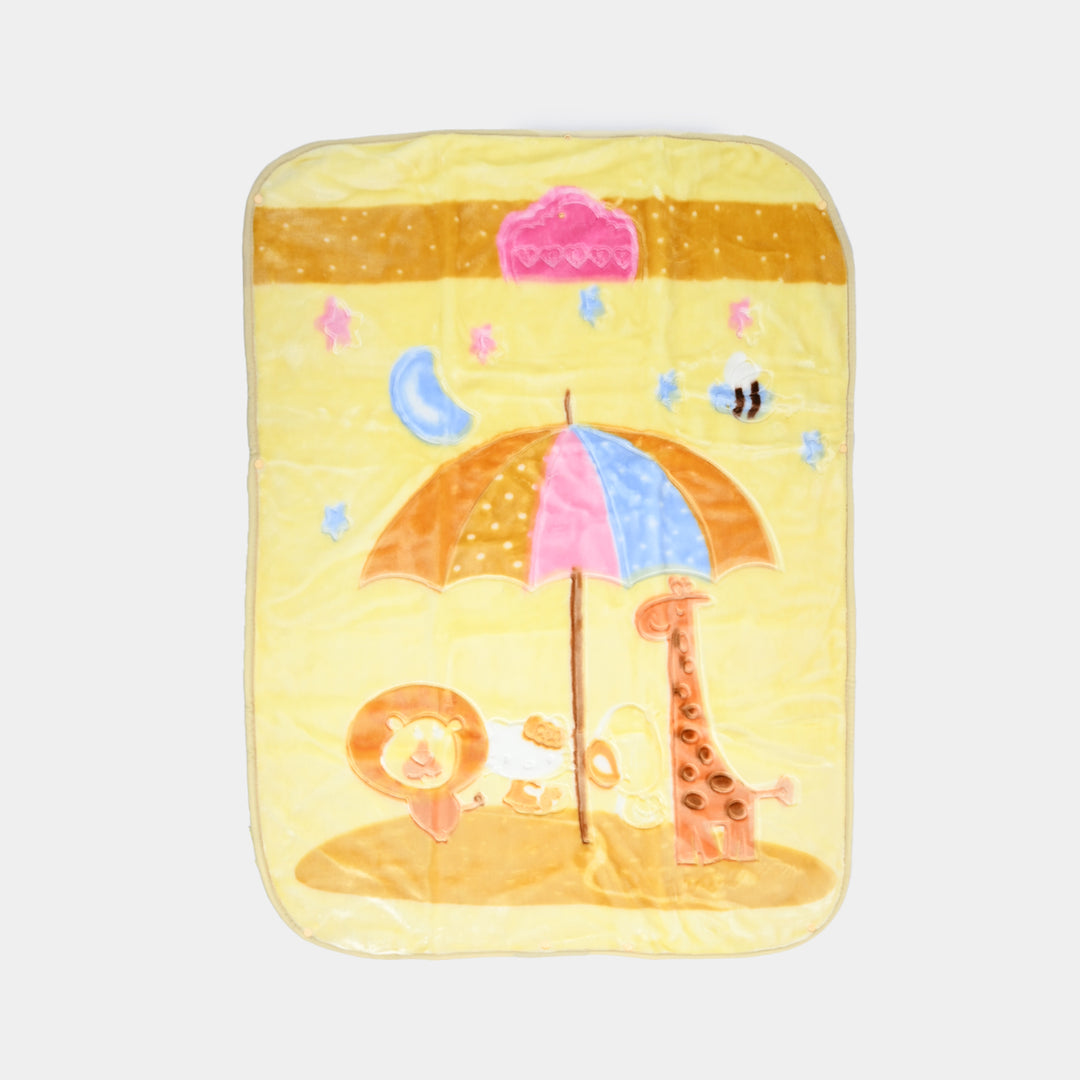Baby Mora Mink Zipper Plush Blanket