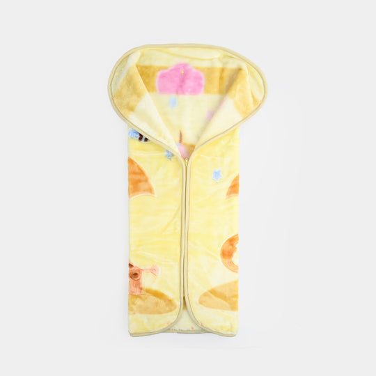 Baby Mora Mink Zipper Plush Blanket