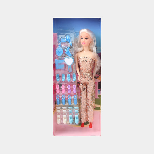 Fashion Doll Playset with Accessories