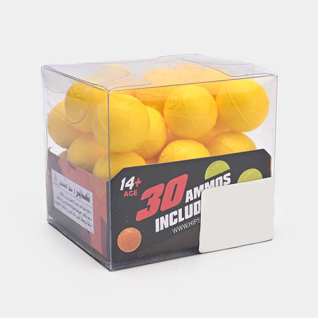 Pack of 30Pcs Soft Balls Ammo Set