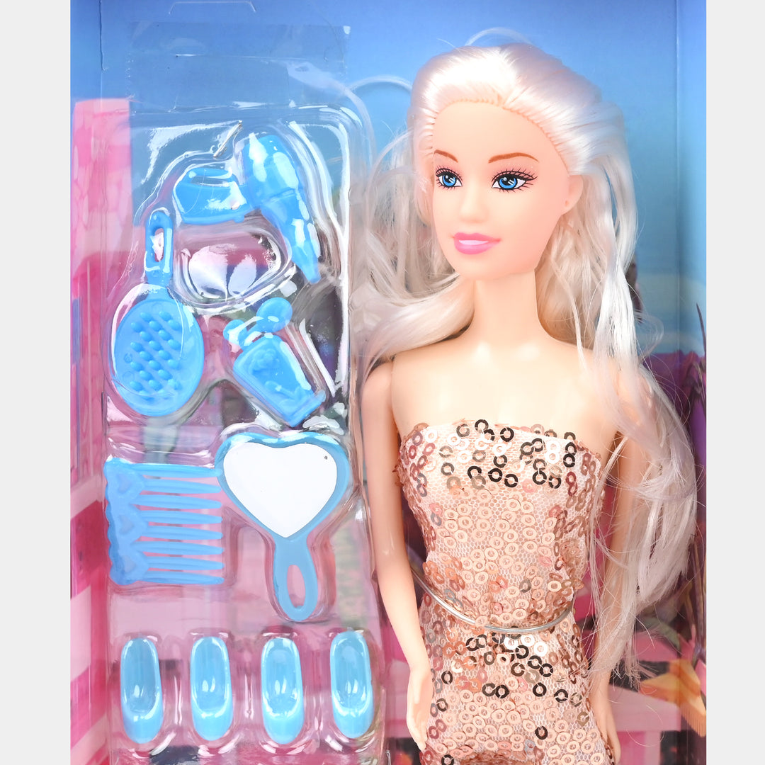 Fashion Doll Playset with Accessories