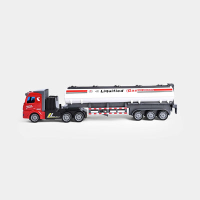 Remote Control Oil Tanker with Light for Kids