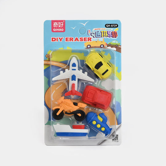 Multi Design Erasers for Kids