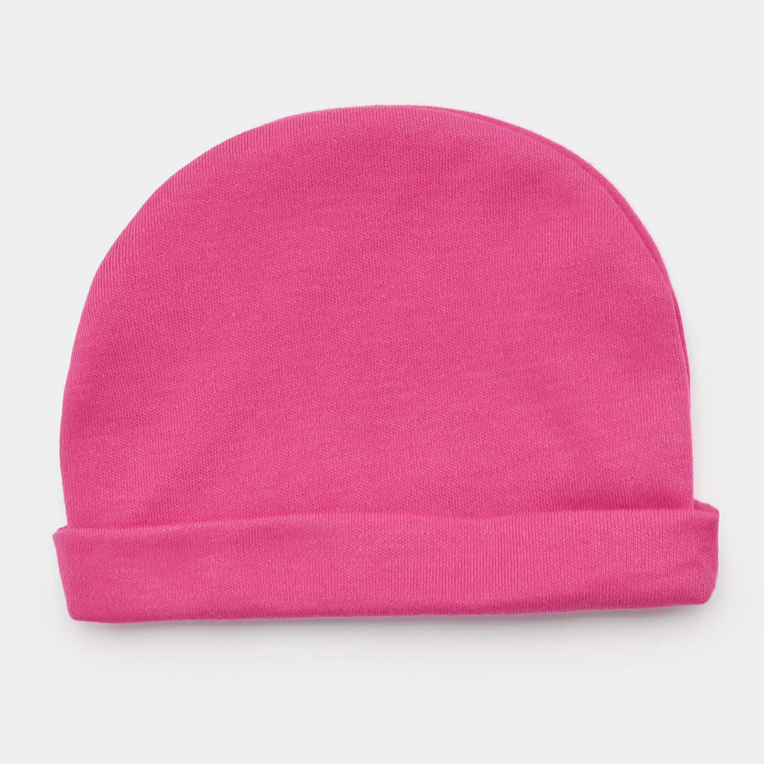 Baby Cotton Cap 0-3M-PINK