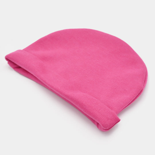 Baby Cotton Cap 0-3M-PINK