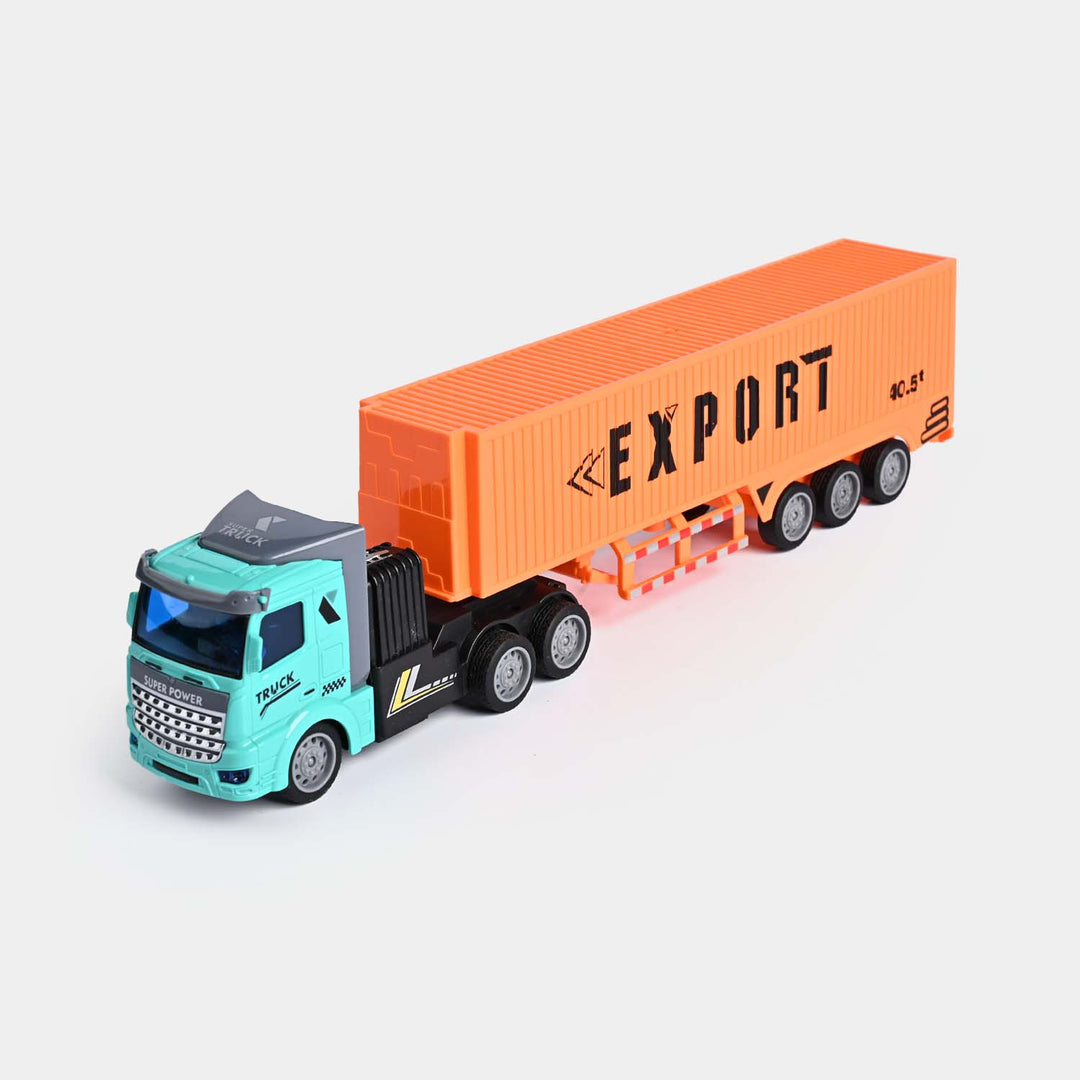 Remote Control Container Truck with Light for Kids