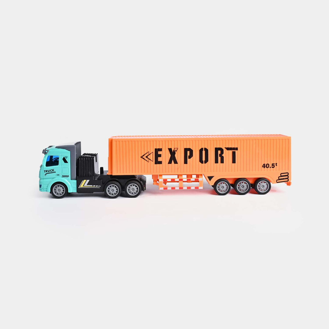 Remote Control Container Truck with Light for Kids