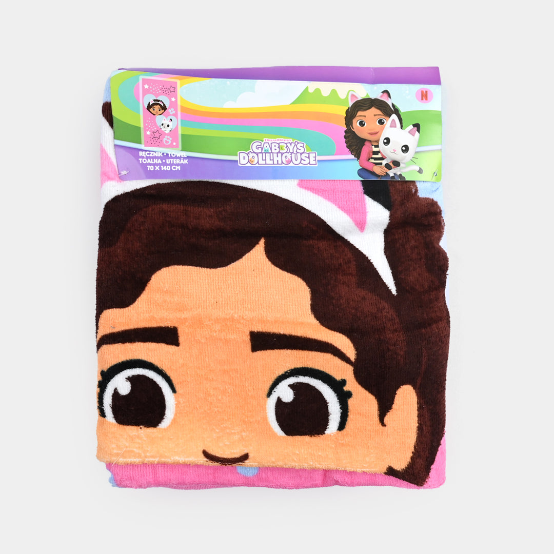 Printed Bath Towel Character