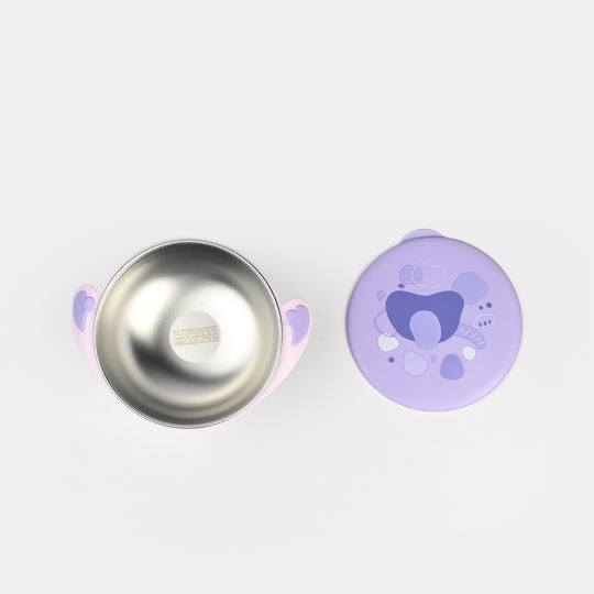 Baby Feeding Bowl With Lid & Suction Base